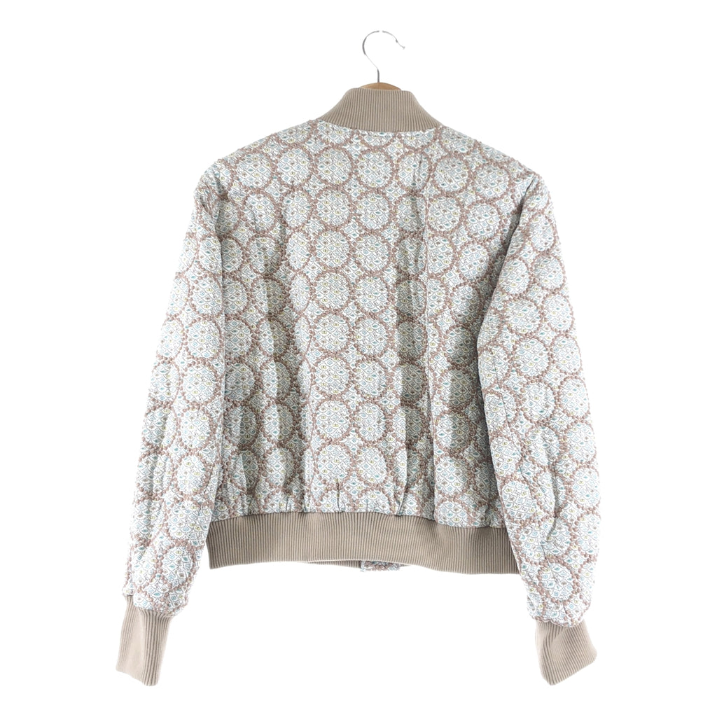 mina perhonen / ミナペルホネン | 2023AW | forest wave×tambourine フォレストウェーブ タンバリン 刺しゅう ジャケット ブルゾン | 38 | レディース