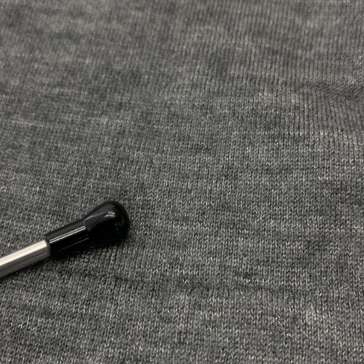 香奈兒 | 法式袖羊絨絲針織衫 | 38碼 | 灰色 | 女款