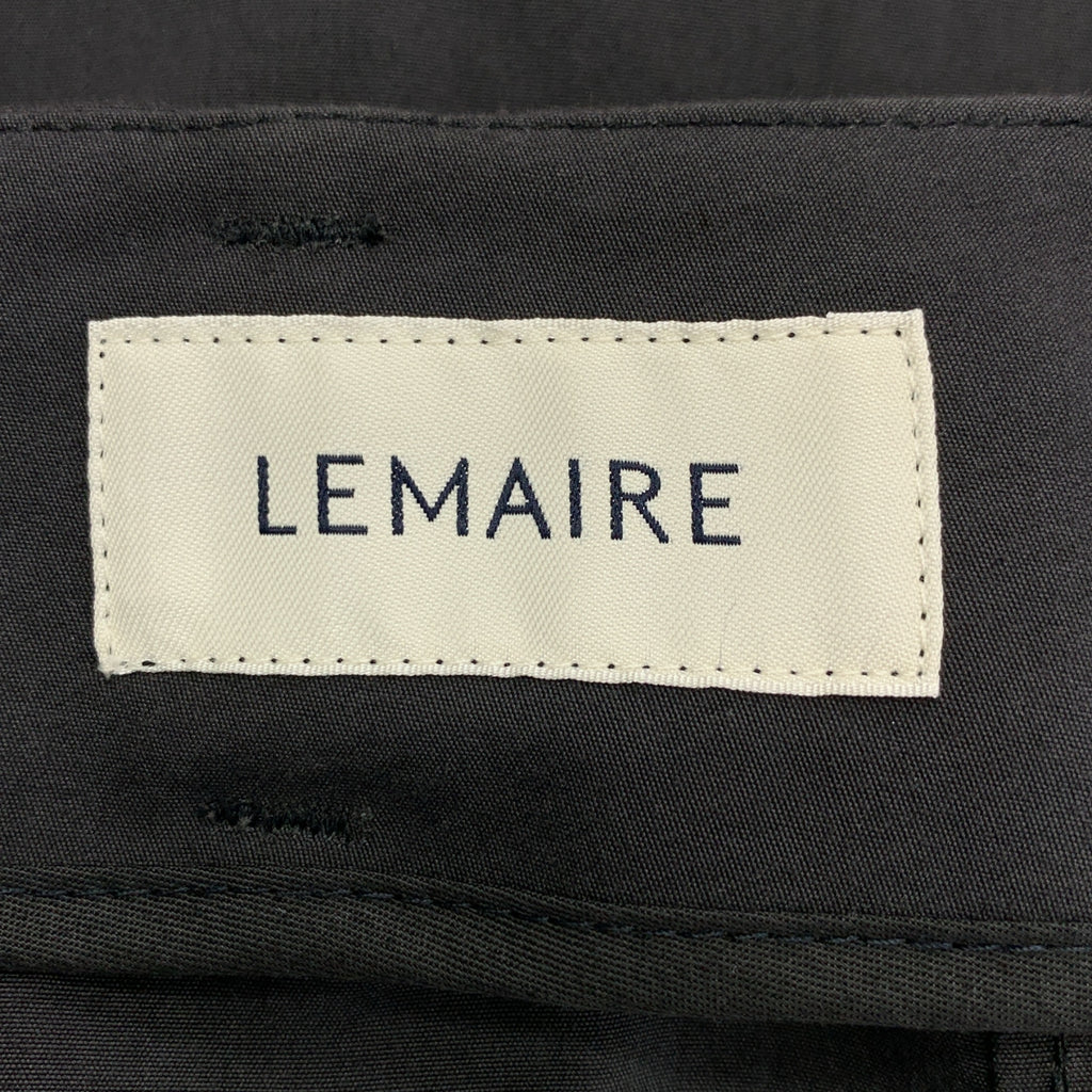 【미품】 LEMAIRE / 르메르 | 2024SS | SEAMLESS BELTED PANTS 코튼 원활한 벨트 팬츠 | 46 | 그레이 | 남성