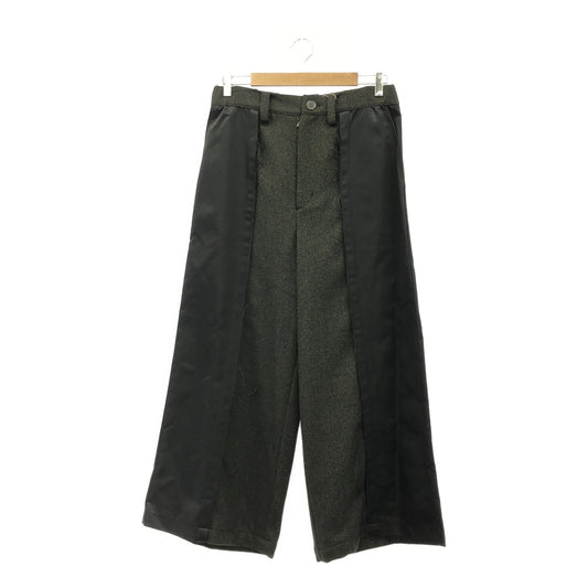 [New] prasthana / Prasthana | LC3 baggy trousers / pants | M | Olive/Black | Men's