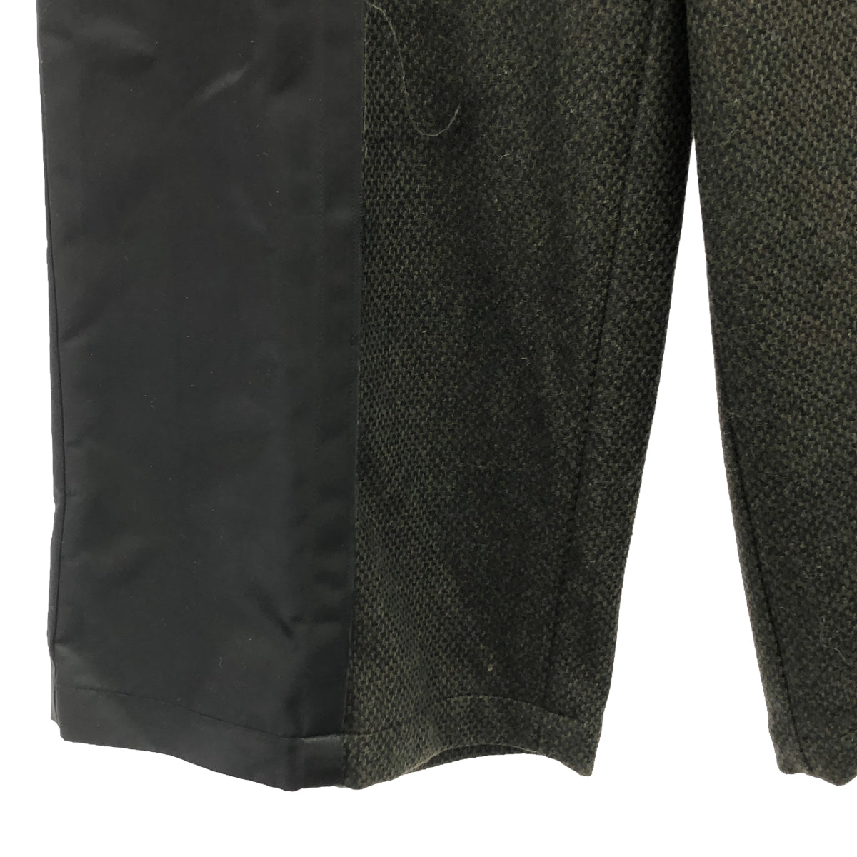 [New] prasthana / Prasthana | LC3 baggy trousers / pants | M | Olive/Black | Men's