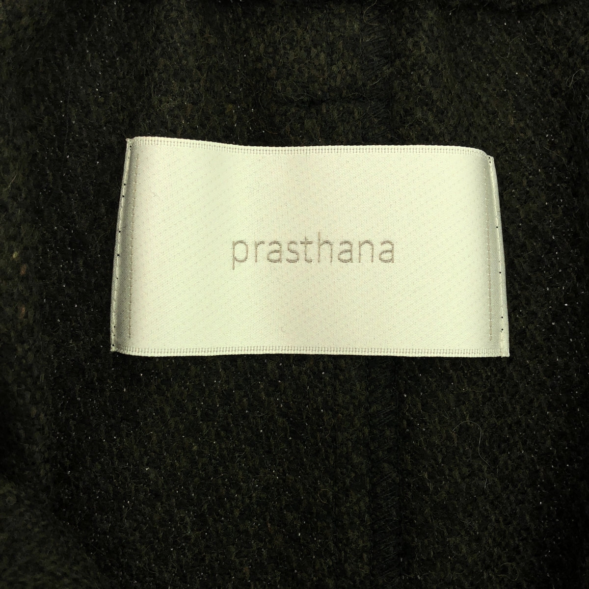 【신품】 prasthana / 프라스타나 | LC3 baggy trousers / 바지 | M | 올리브 / 블랙 | 남성