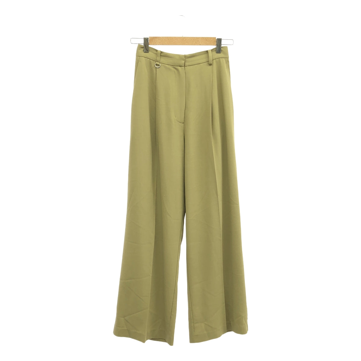 CLANE / クラネ | 2WAY TUCK STRAIGHT PANTS タック パンツ | 1 | ベージュ | レディース