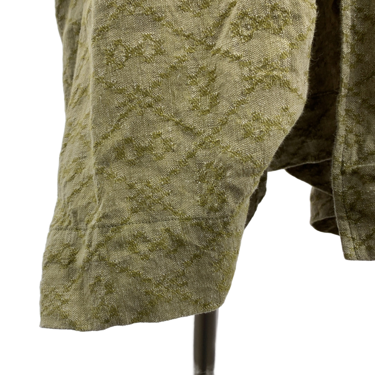 JOHN ALEXANDER SKELTON | 2024SS | 提花束帶大衣 | XL |