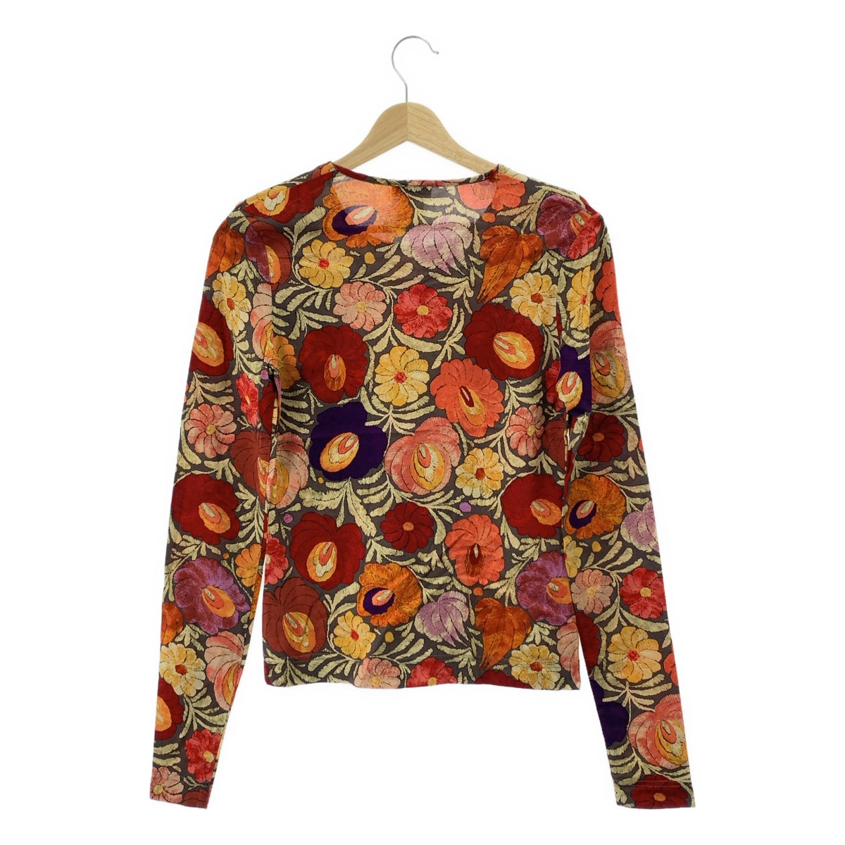 DRIES VAN NOTEN / 드리스 반 노튼 | 레이온 총 무늬 플로랄 컷소우 | M | 여성