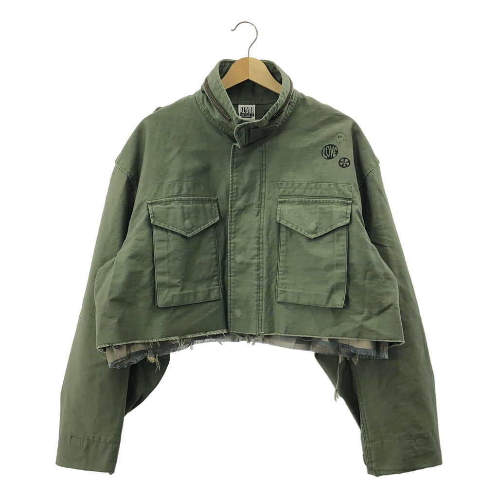 MUSE de Deuxieme Classe | 2023 春夏系列 | STAND ALONE M65 MILITARY 短版軍裝外套 | F 碼 | 女款