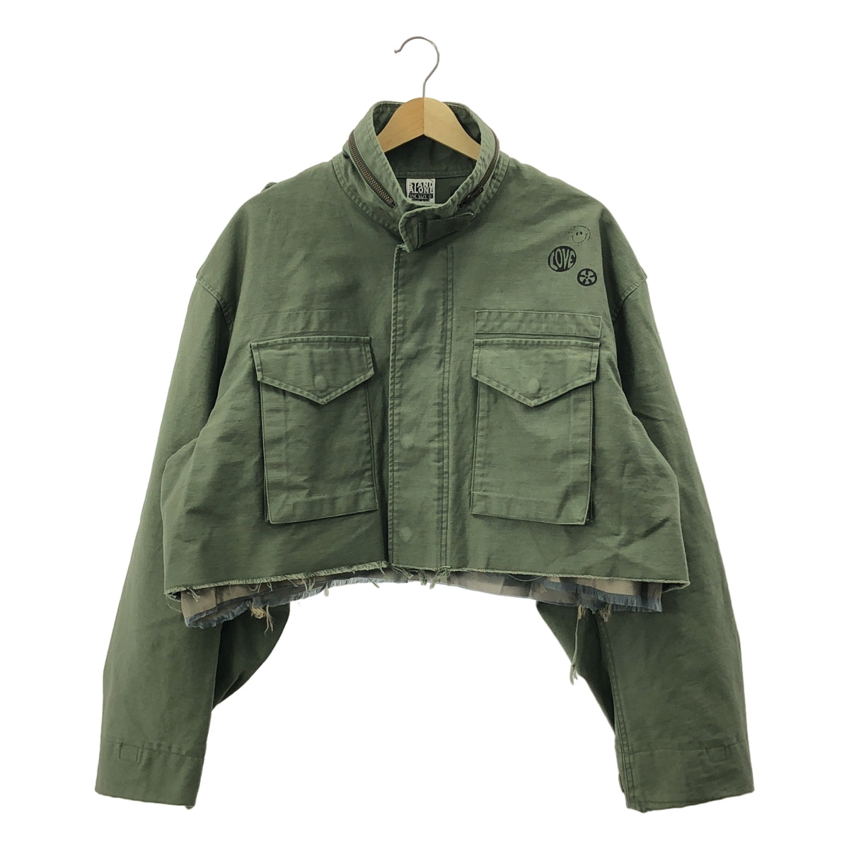 MUSE de Deuxieme Classe | 2023 春夏系列 | STAND ALONE M65 MILITARY 短版軍裝外套 | F 碼 | 女款
