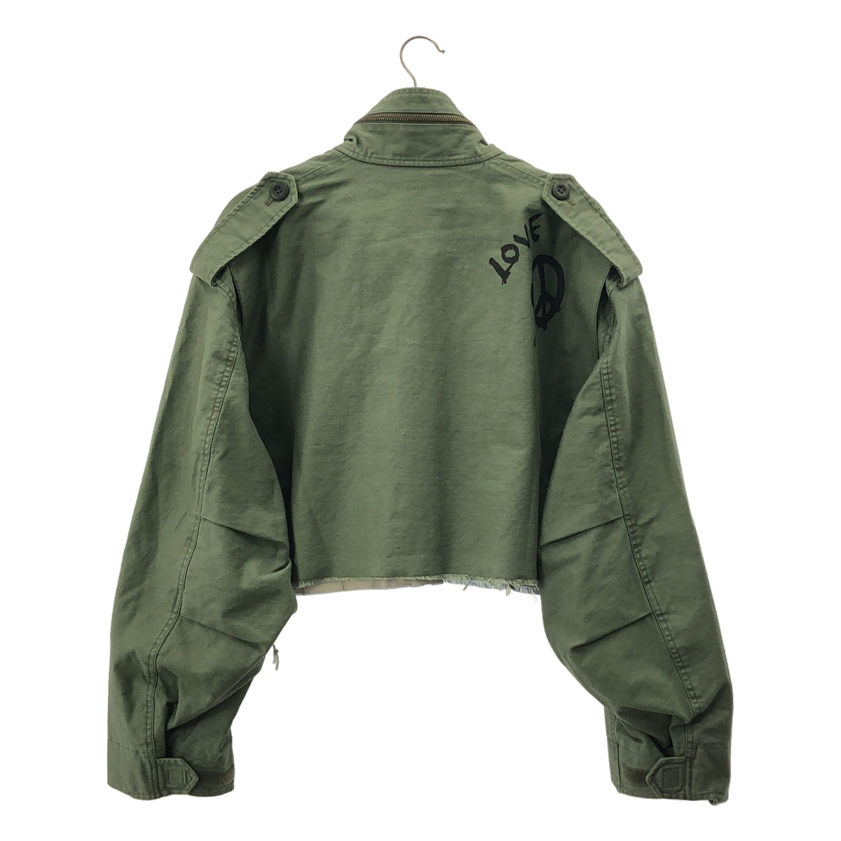 MUSE de Deuxieme Classe | 2023 春夏系列 | STAND ALONE M65 MILITARY 短版軍裝外套 | F 碼 | 女款