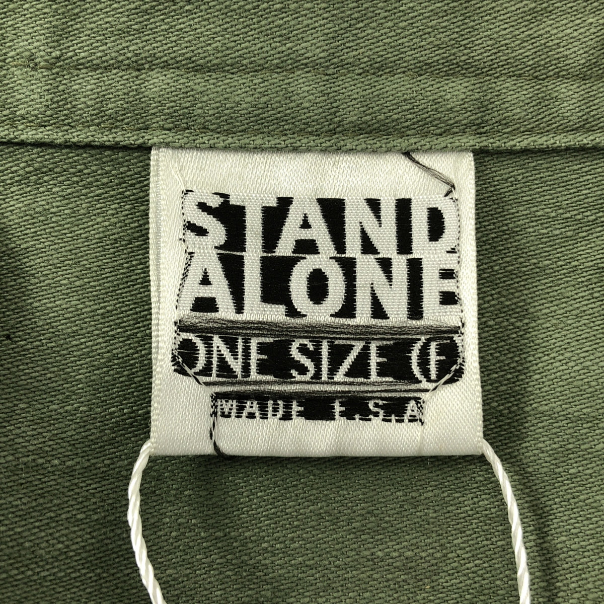 【美品】  MUSE de Deuxieme Classe / ミューズドゥーズィーエムクラス | 2023SS | 【 STAND ALONE / スタンド アローン 】M65 MILITARY / カットオフ ミリタリー ジャケット | F | カーキ | レディース