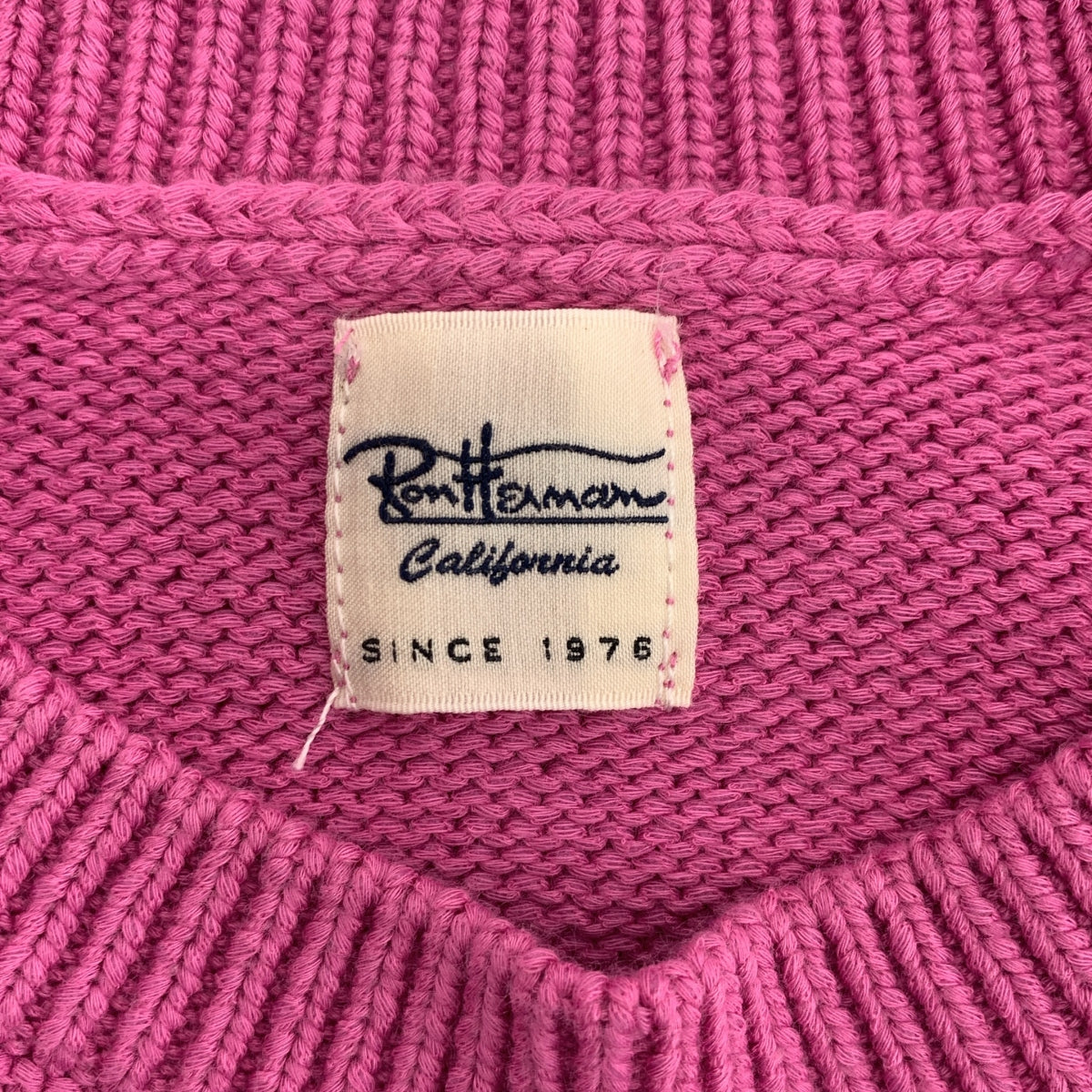 美品 Ron Hermanロンハーマン アランニット フィッシャーマンニット Ron Herman×Original Blues ロンハーマン アランニット | GER.