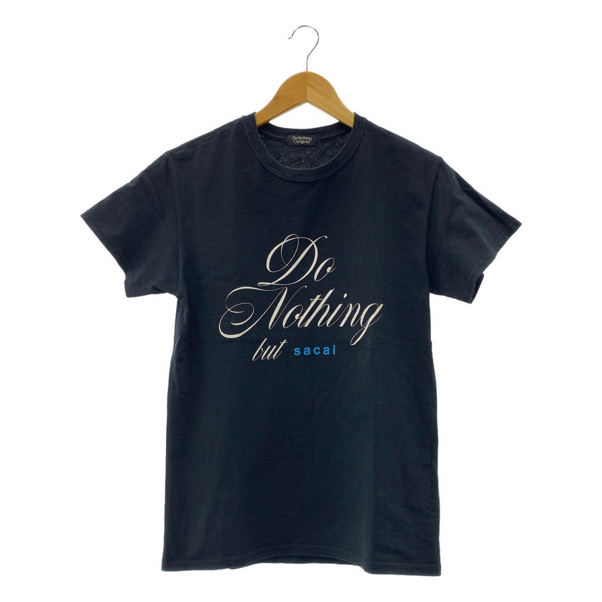 sacai / 사카이 | × Do Nothing Congress / 양면 프린트 T 셔츠 컷소우 | 1 | 남성