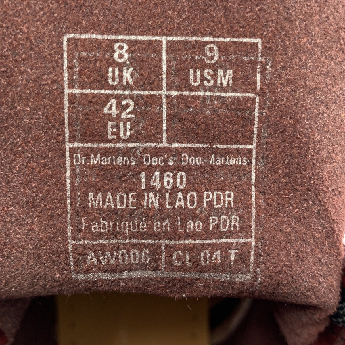 Dr.Martens / ドクターマーチン | 1460  8ホール レースアップブーツ | UK8 | メンズ