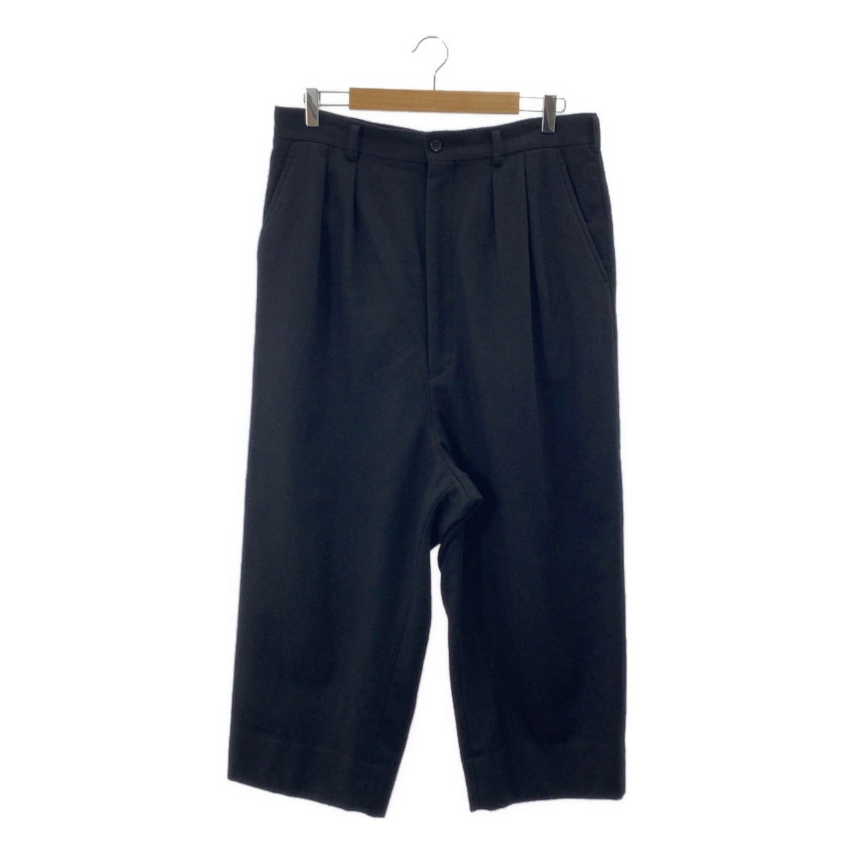 COMME des GARÇONS HOMME | 2019 秋冬 |羊毛縮水雙褶 Sarouel 闊腿褲 | SHOPBOP L 號 |