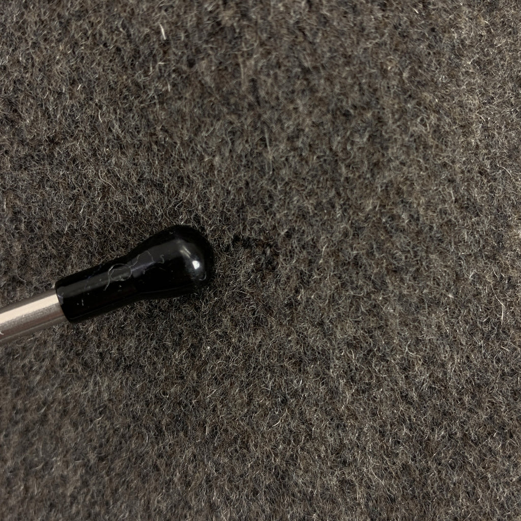 DRIES VAN NOTEN / ドリスヴァンノッテン | ウール ノーカラー ジップ ロングコート | 48 | メンズ