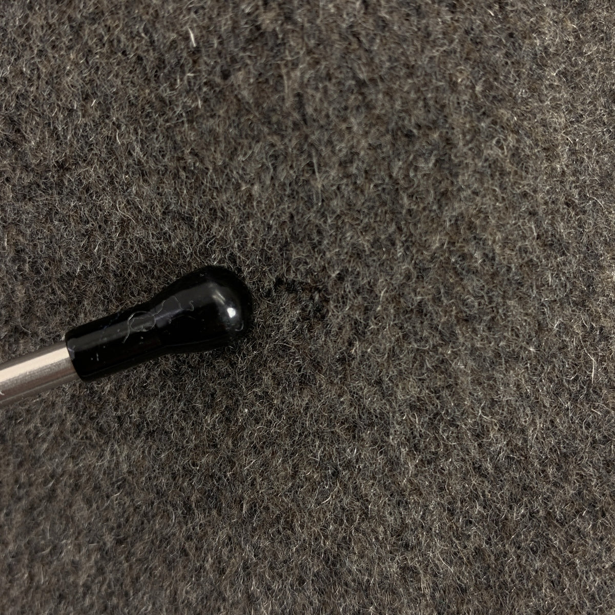 DRIES VAN NOTEN / ドリスヴァンノッテン | ウール ノーカラー ジップ ロングコート | 48 | メンズ