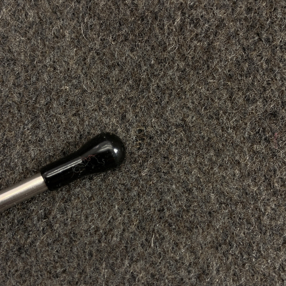 DRIES VAN NOTEN / ドリスヴァンノッテン | ウール ノーカラー ジップ ロングコート | 48 | メンズ