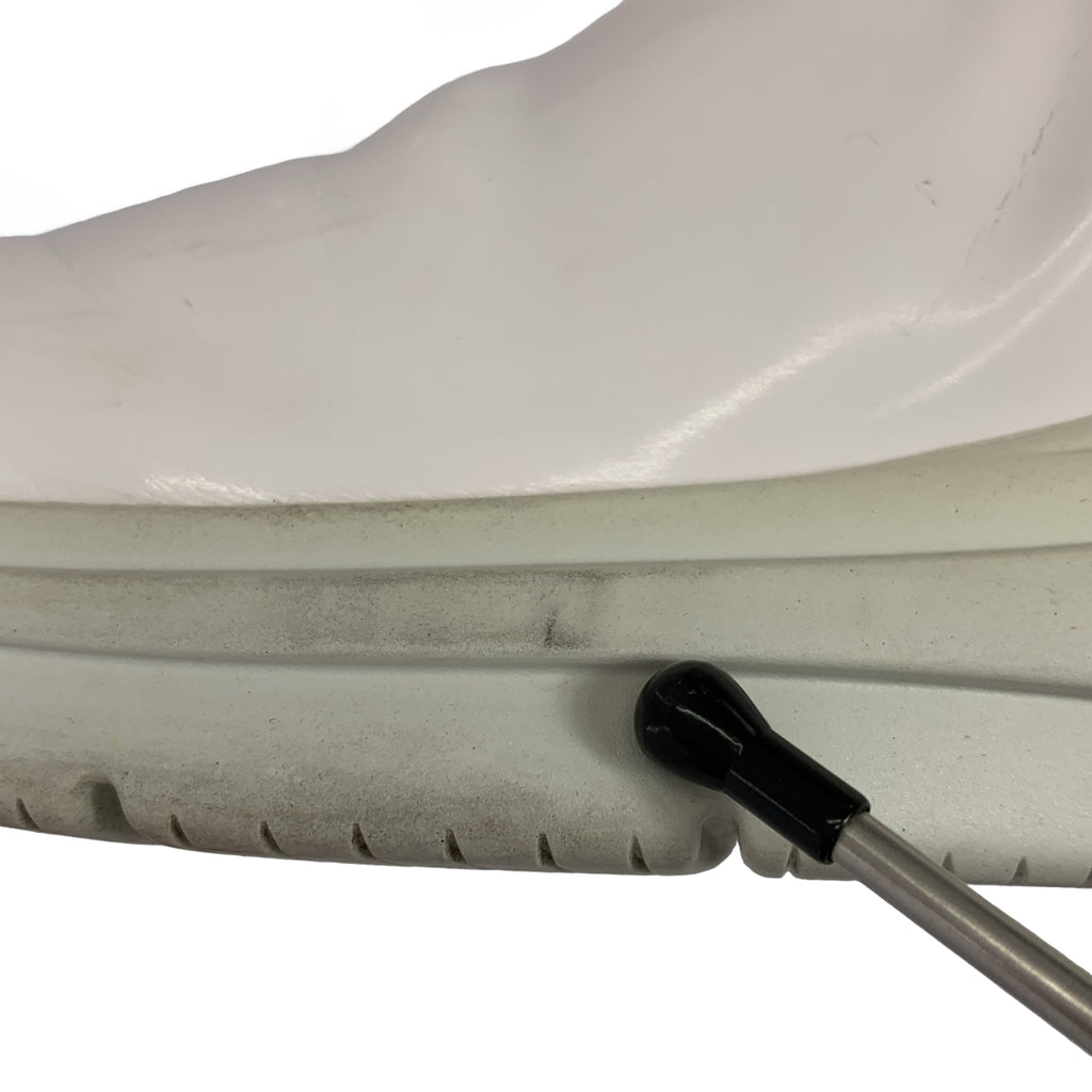 miu miu / 뮤 뮤 | 사이드 로고 레인 부츠 | 37 1/2 |