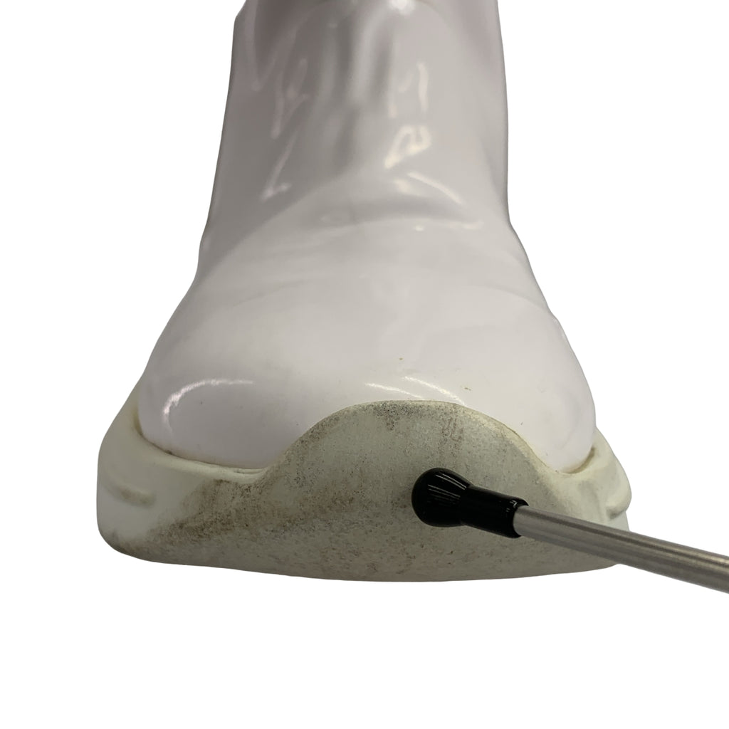 miu miu / 뮤 뮤 | 사이드 로고 레인 부츠 | 37 1/2 |