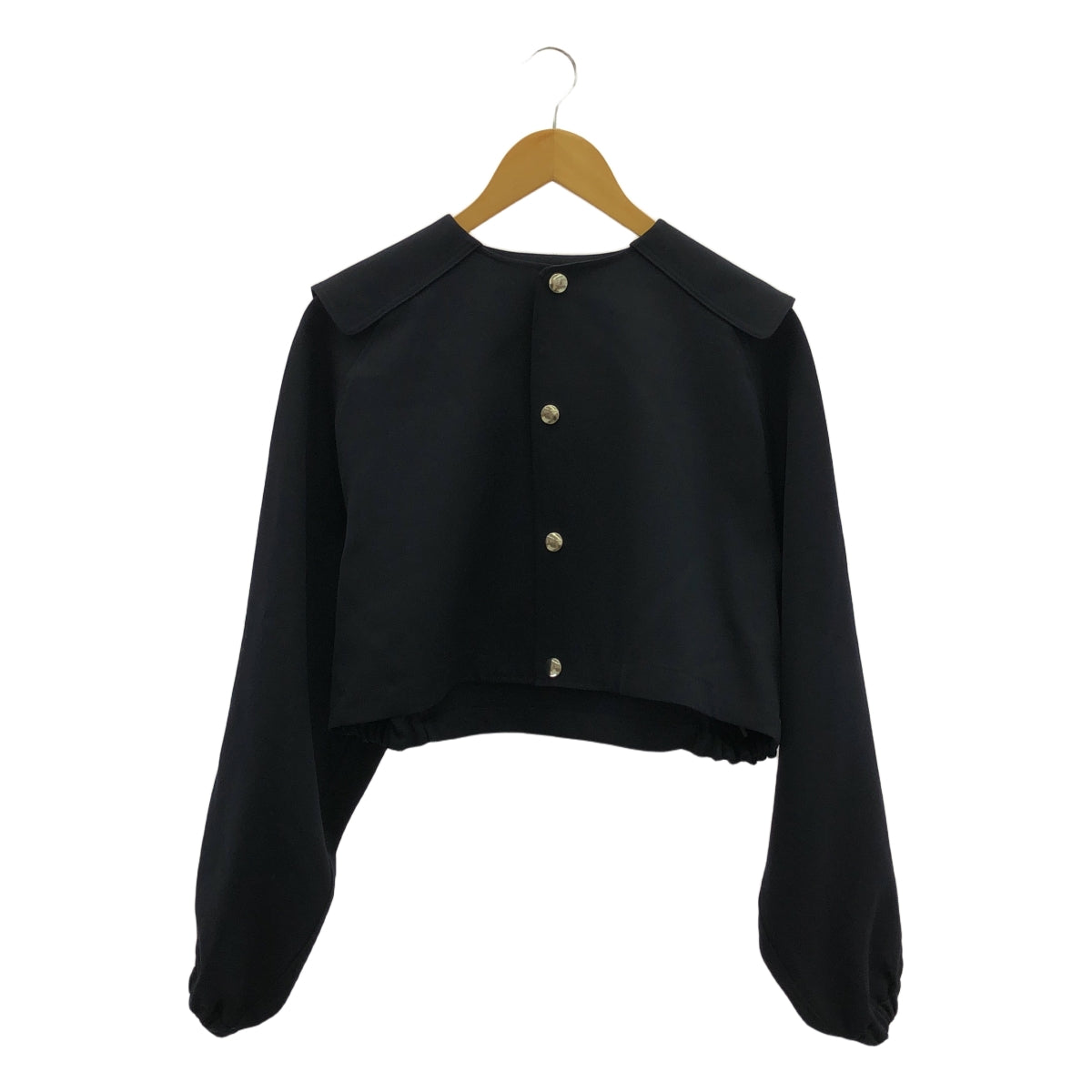 [狀況良好] THE RERACS / The Relacs | 2023SS |版特別訂購水手領短夾克 | 36 |海軍 |女性的