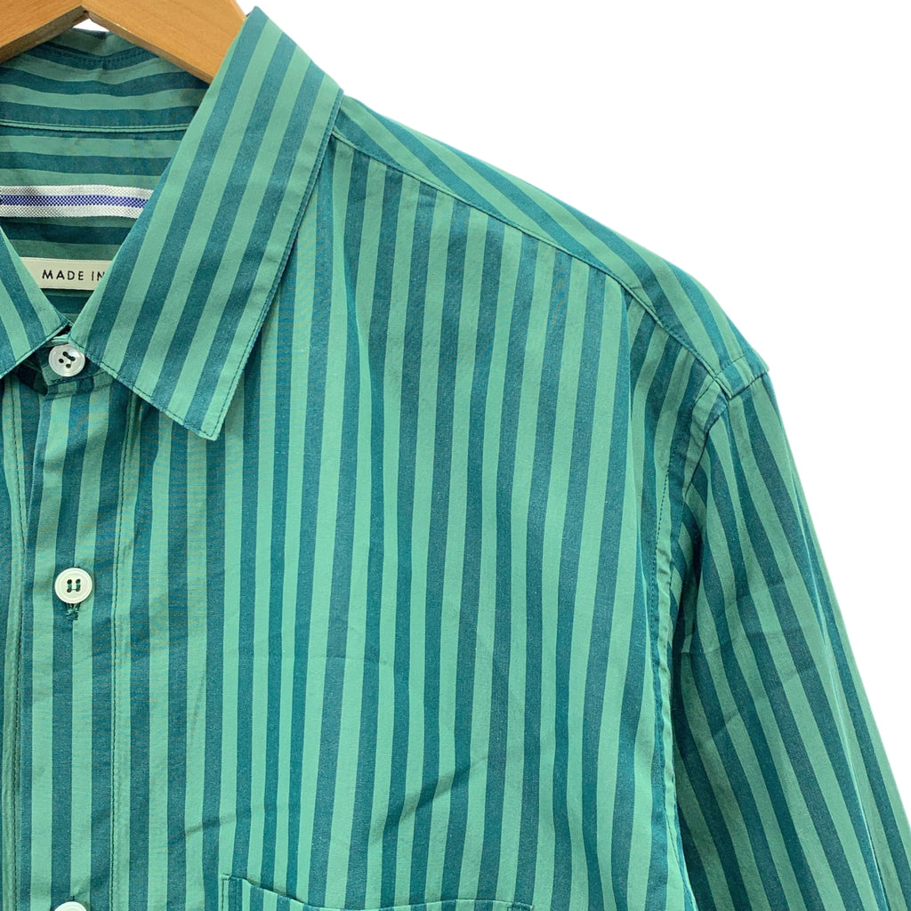 Cristaseya / クリスタセヤ | 2022SS | CLASSIC COLLAR SHIRT ストライプ クラシックカラーシャツ | L | メンズ