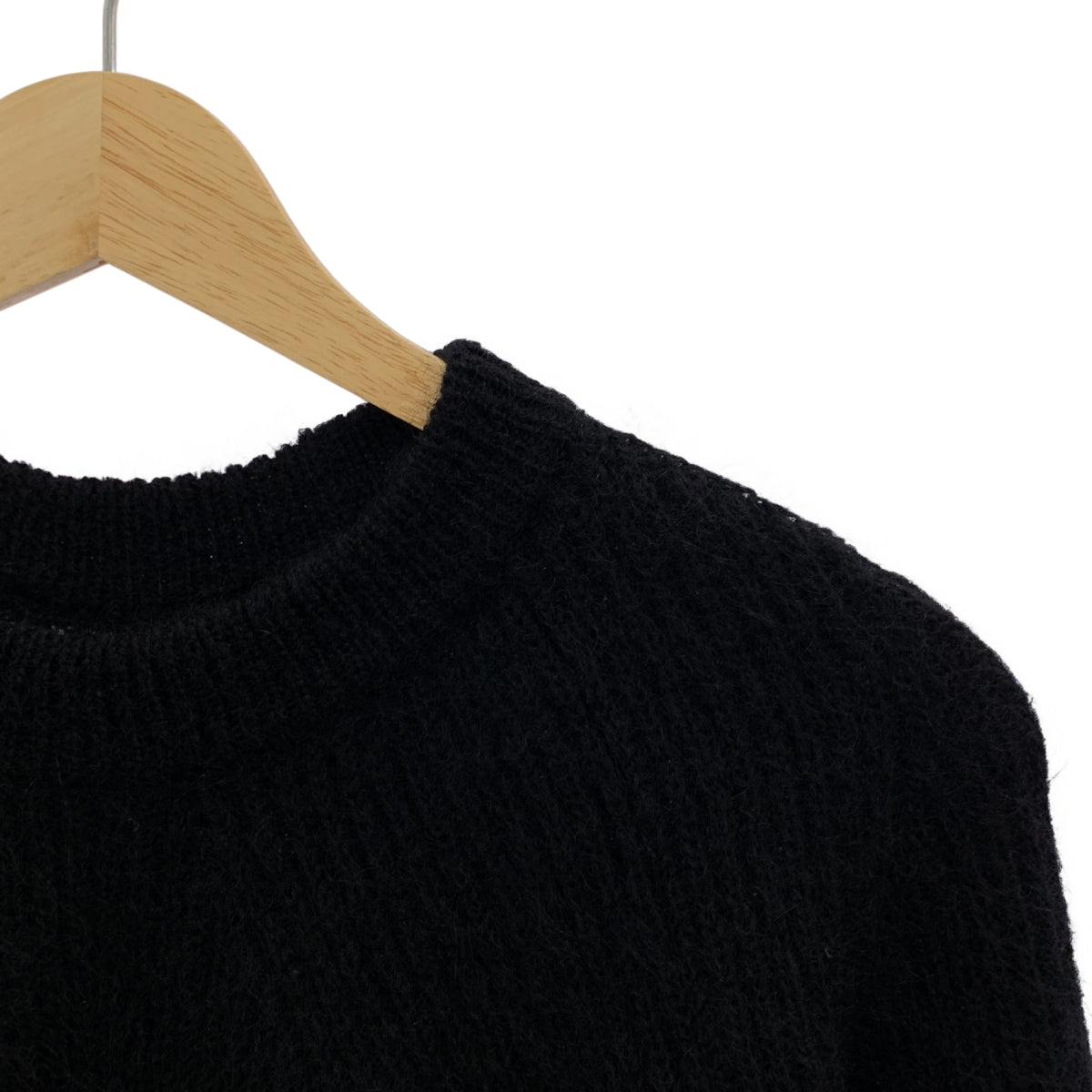 BATONER / バトナー | PURE MOHAIR100％ SIGNATURE CREW NECK モヘア ニット | 2 | メンズ