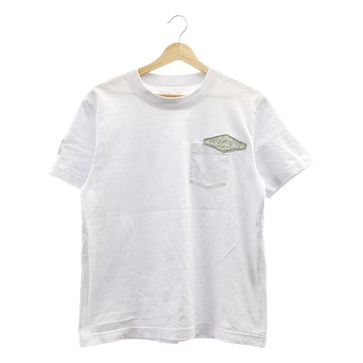 sacai / サカイ | Gonz Patch T-Shirt  / ワッペン ポケット Tシャツ カットソー | 1 | レディース