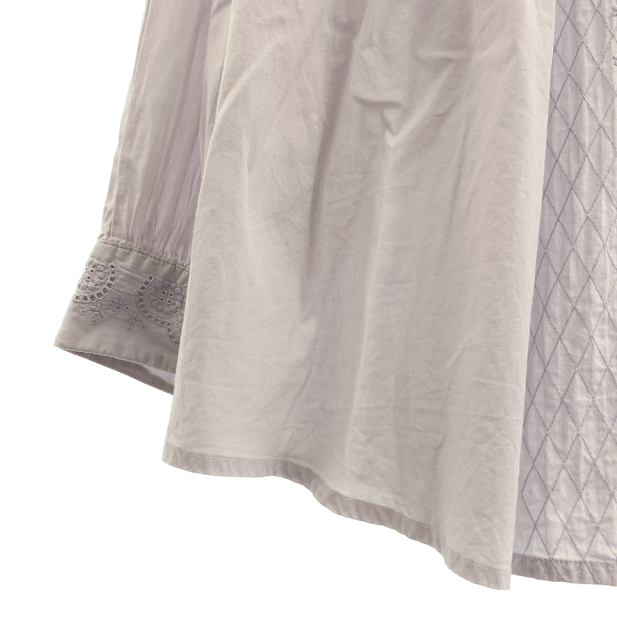 GASA | 劇院角落刺繡襯衫/襯衫 | F 碼 | 女款