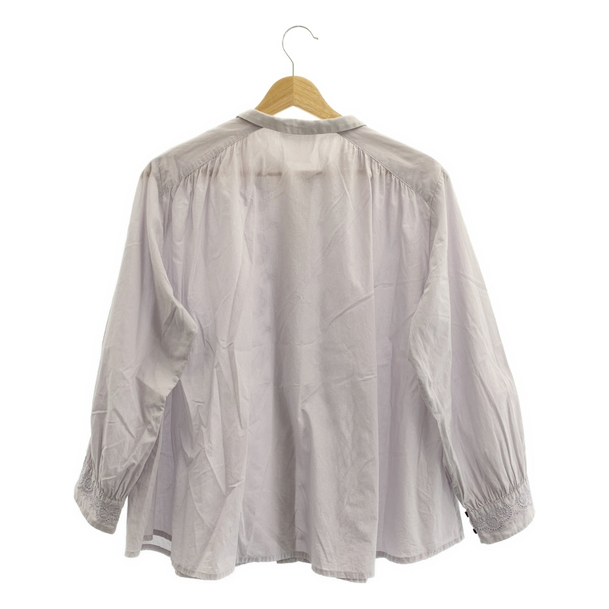 GASA | 劇院角落刺繡襯衫/襯衫 | F 碼 | 女款