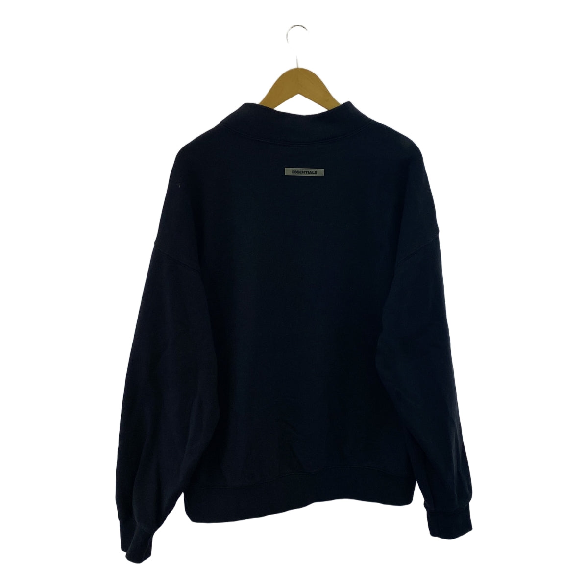FOG ESSENTIALS / エフオージーエッセンシャルズ | モックネック スウェット | M | ブラック | メンズ
