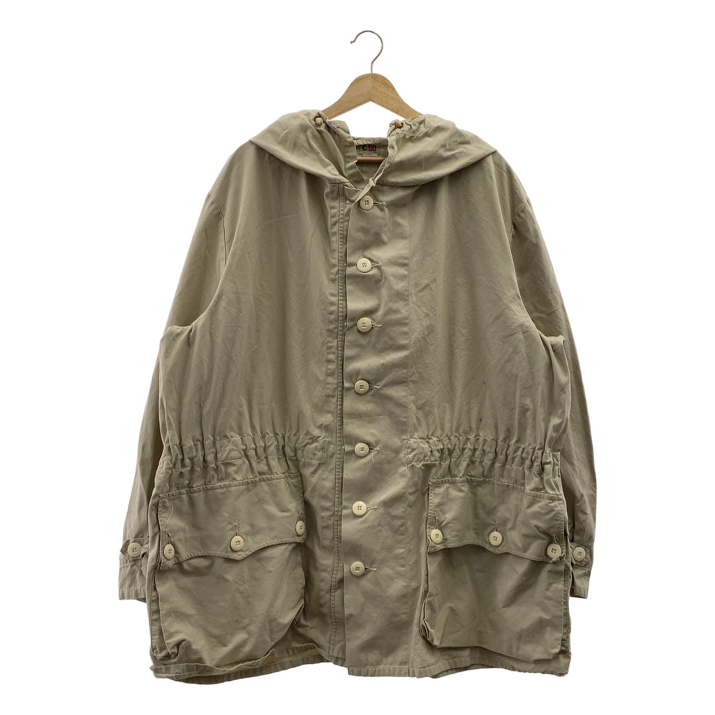 VINTAGE / 빈티지 헌 옷 | Swedish Army / 스웨덴 군 M62 스노우 카모 파커 오버 재킷 후디 | C50 | 남성