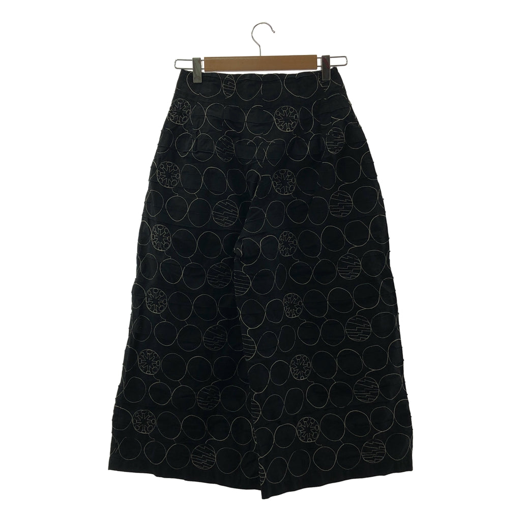 HaaT ISSEY MIYAKE / 하트 잇세이 미야케 | 코튼 엠브로이드 와이드 팬츠 | 2 |