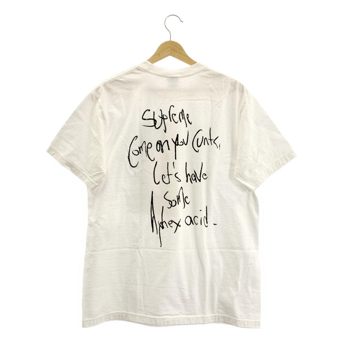 SUPREME / シュプリーム | 2025SS | Aphex Twin Windowlicker Tee / エイフェックス ツイン ウィンドウリッカー 両面プリント Tシャツ カットソー | M | メンズ