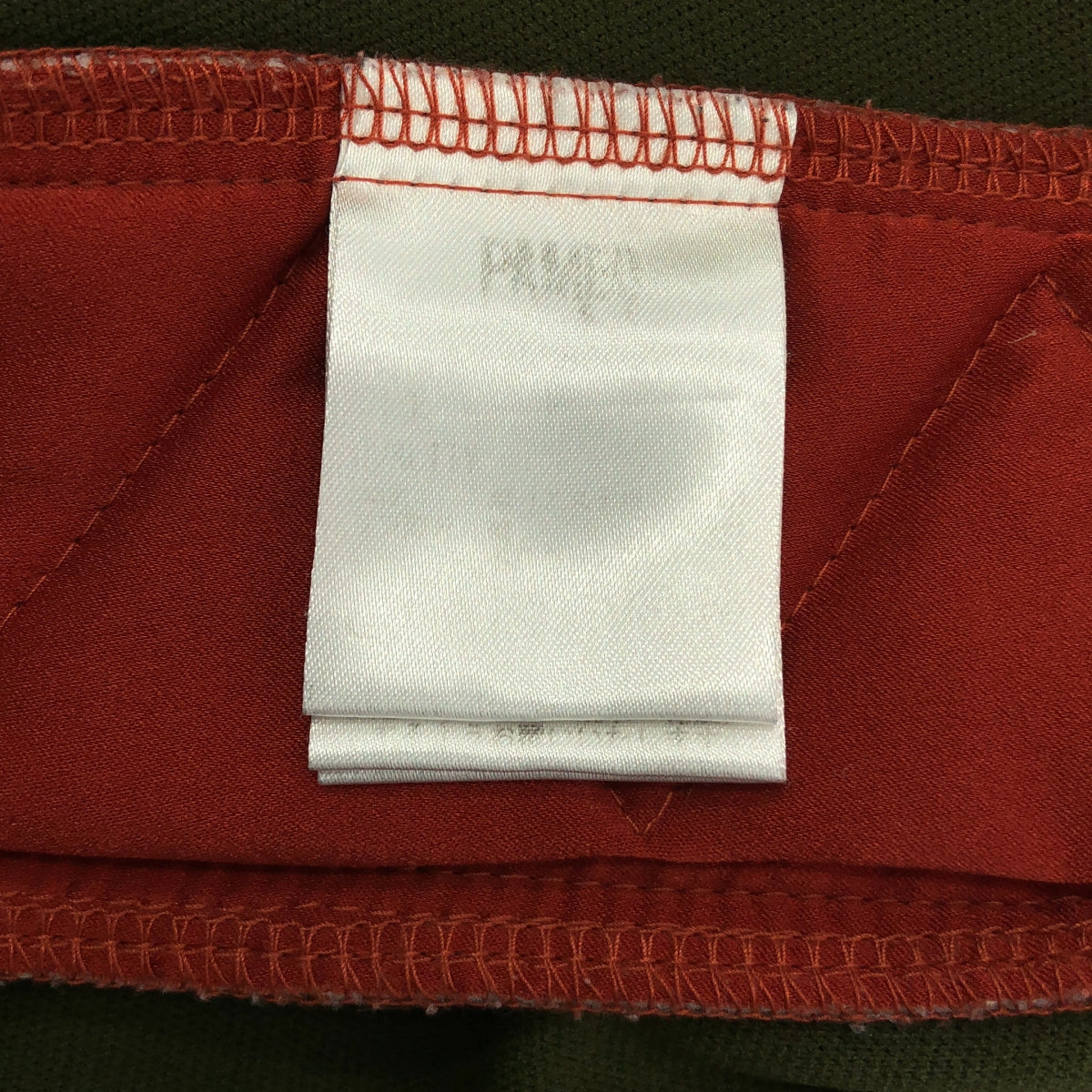 PAMEO POSE / パメオポーズ | キルティングサイドスカート | F | カーキ | レディース