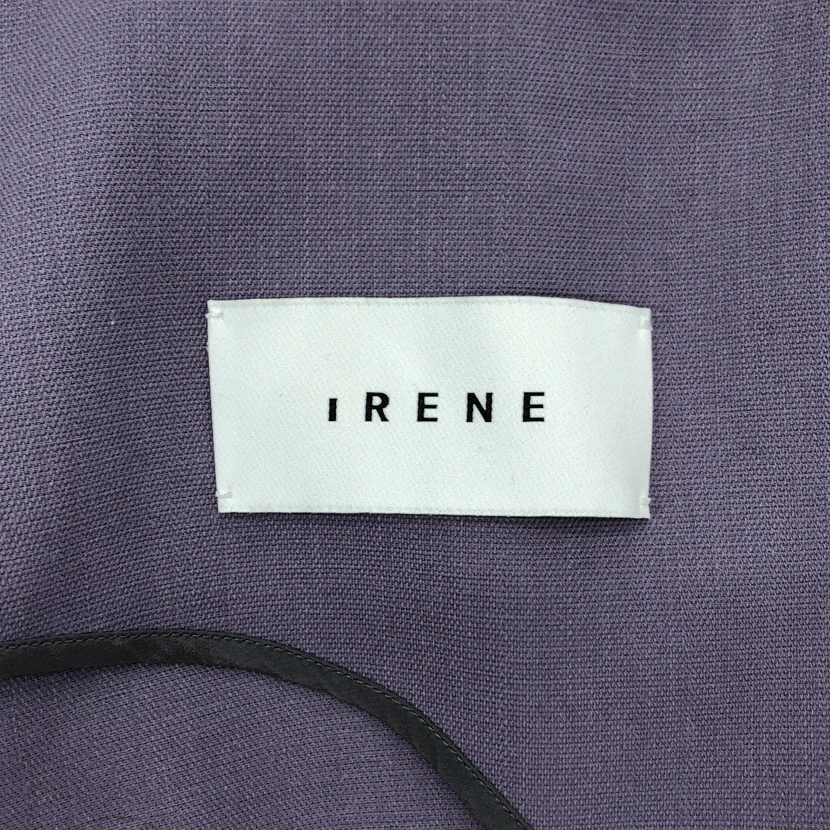 IRENE / 아이레네 | 2019AW | IRENE Back Knit Light Jacket 백 니트 라이트 재킷 | 36 | 보라색 | 여성