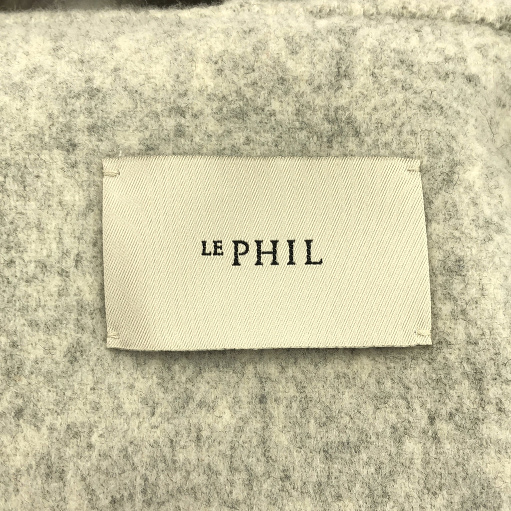 LE PHIL / ルフィル | レースアップ ソフトウールリバーフーディー | F | レディース