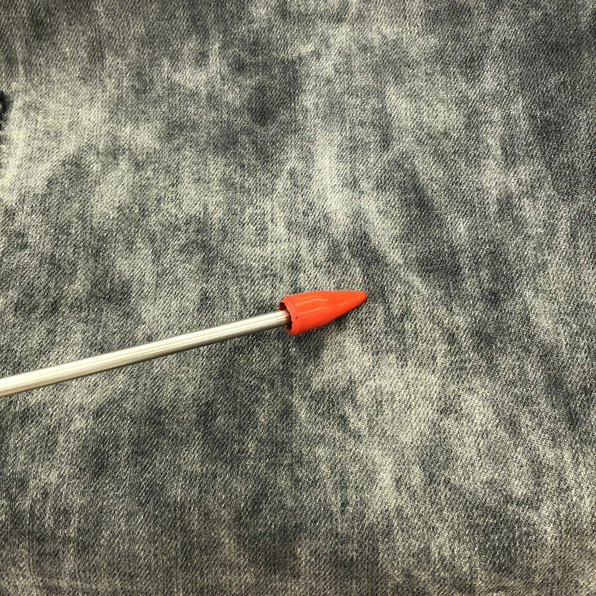 柴油 |單肩荷葉邊牛仔連身裙 | M |灰色 |女性的