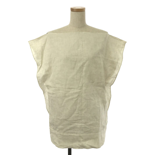 EDWINA HORL | Cotton Square Asymmetrical Cut and Sew | S | Off-White | Women's