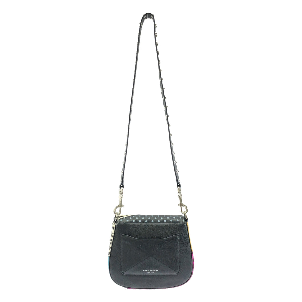 【美品】  MARC JACOBS / マークジェイコブス | NOMAD パンク パッチワーク スモール ノマド ショルダー バッグ | マルチカラー | レディース