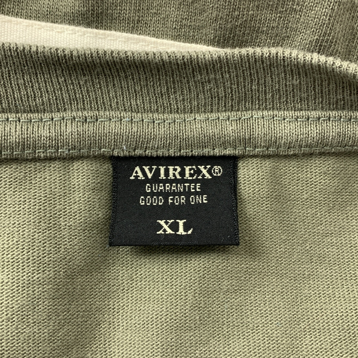 AVIREX / 아빌렉스 | 코튼 패치 프린트 컷소우 | XL | 남성
