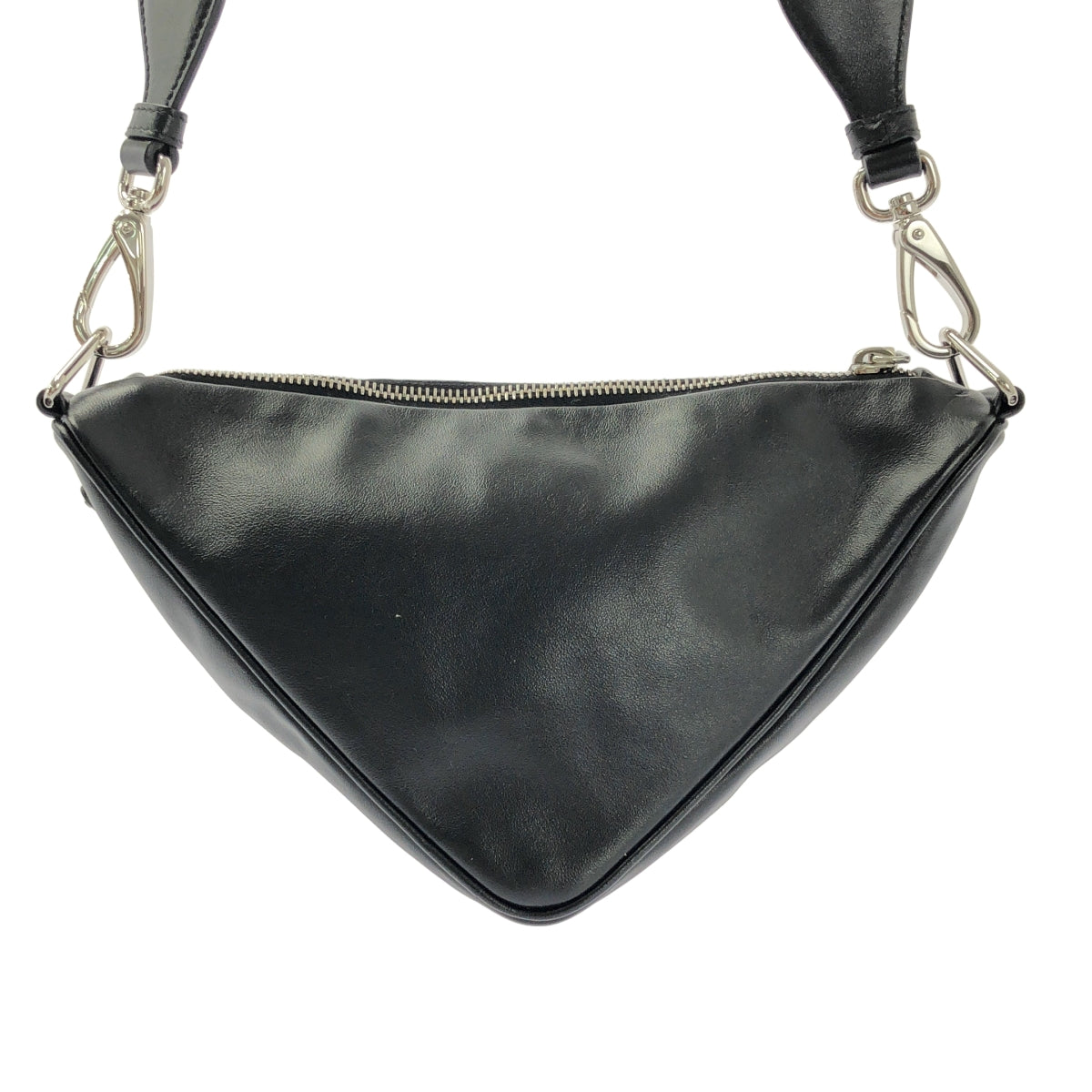 PRADA / プラダ | GRACE LUX トライアングル レザー エンボスロゴ ショルダーバッグ / 1BH190 |