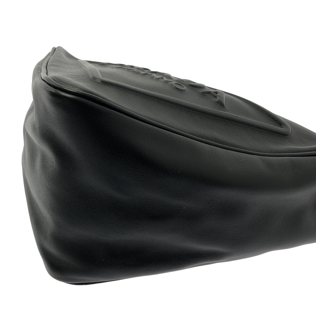 PRADA / プラダ | GRACE LUX トライアングル レザー エンボスロゴ ショルダーバッグ / 1BH190 |