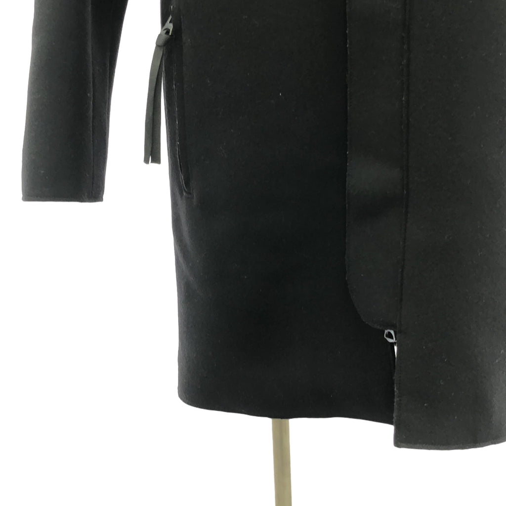 Acne Studios / アクネストゥディオズ | MILTON ウール ジップアップ コート | 48 | ブラック | メンズ