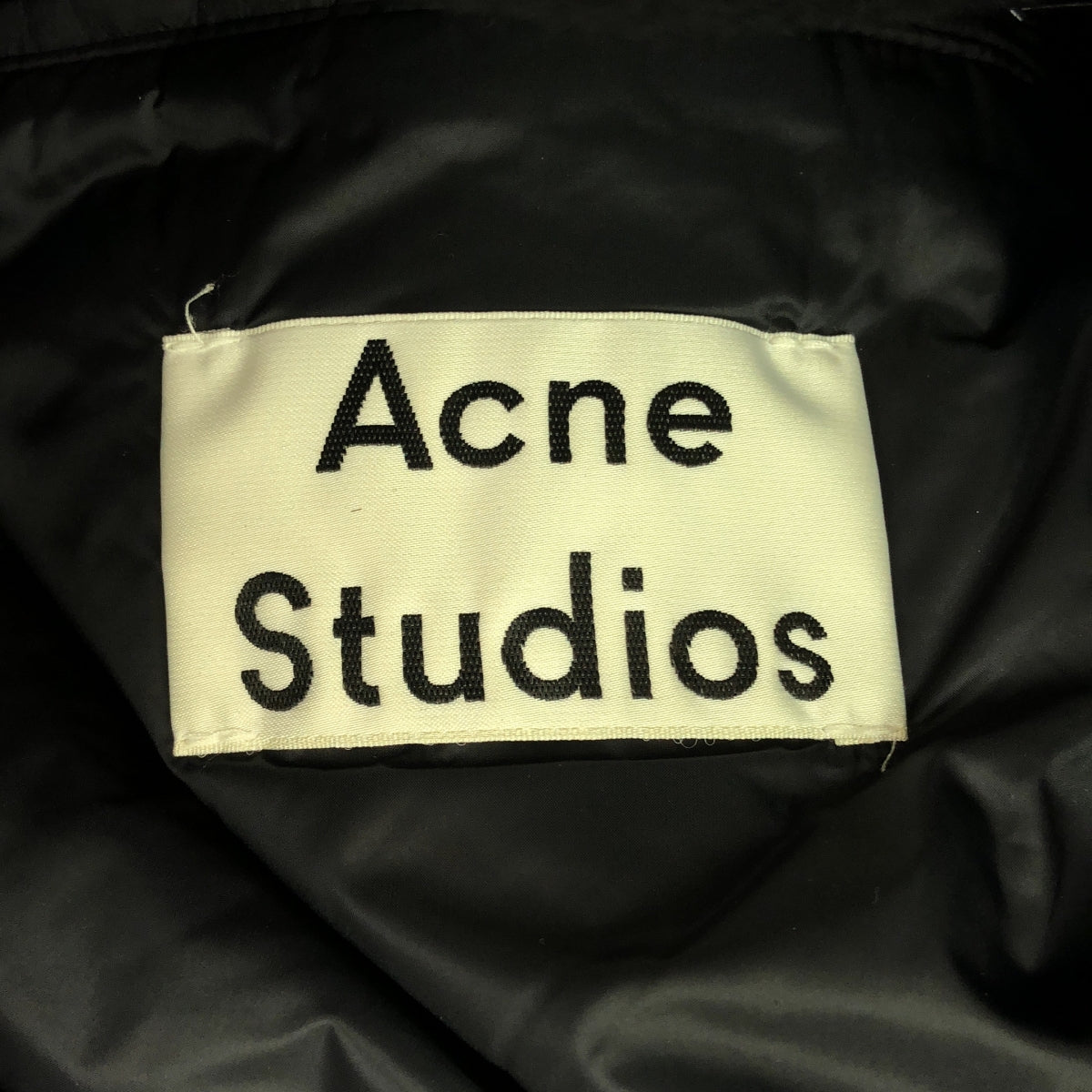 Acne Studios / Acne Studios | MILTON 羊毛拉鍊大衣 | 48 | 黑色 | 男款