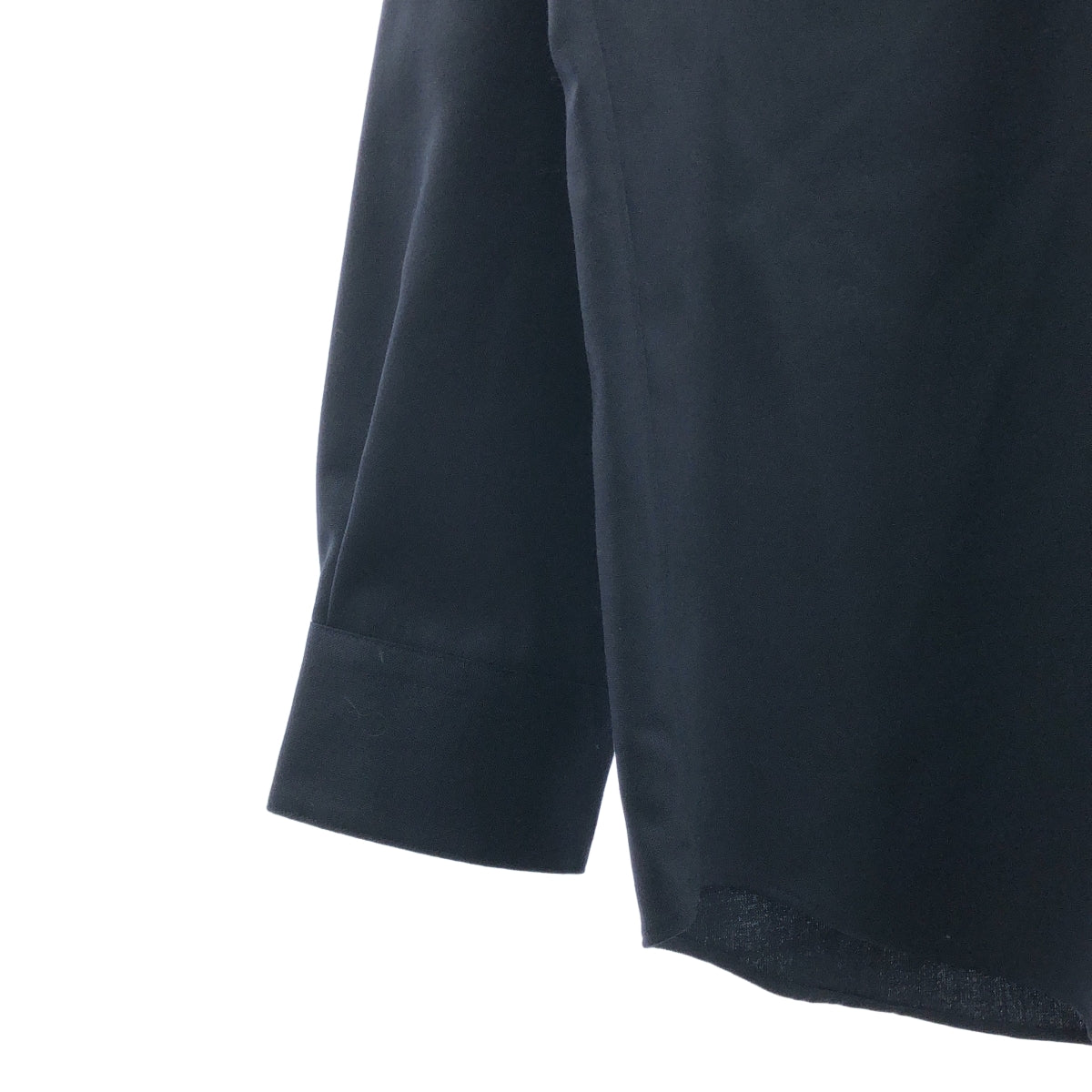 417 EDIFICE | 2025SS | 常規羊毛襯衫 | M | 海軍藍 | 男款