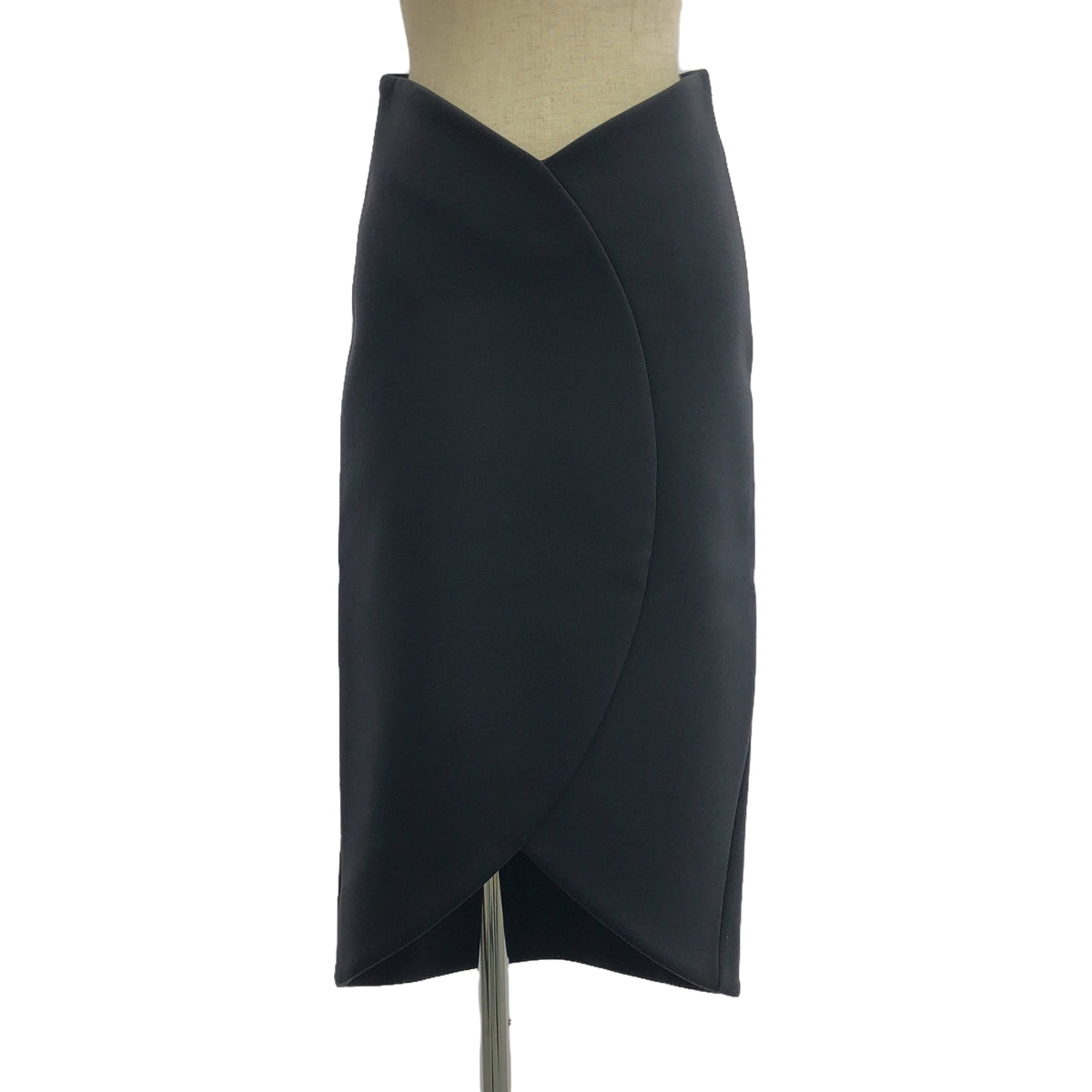 BALENCIAGA | 2021 | Wrap Midi Pencil Skirt | 36 | Women's