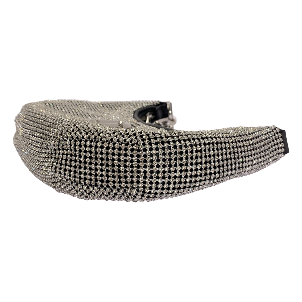 【美品】  MARC JACOBS / マークジェイコブス | the small curve shoulder bag スモール ショルダーバッグ | シルバー/ブラック | レディース