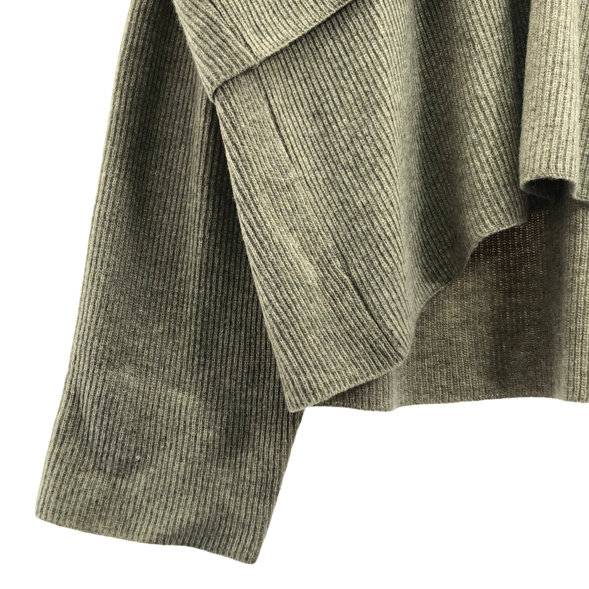 stein / シュタイン | Lay Deep V Neck Knit レイヤードニット | S | ベージュ | レディース