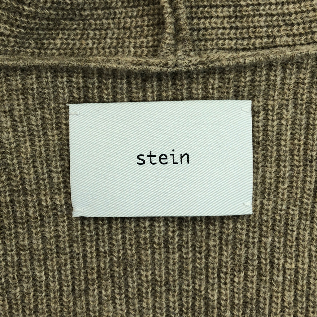 stein / シュタイン | Lay Deep V Neck Knit レイヤードニット | S | ベージュ | レディース