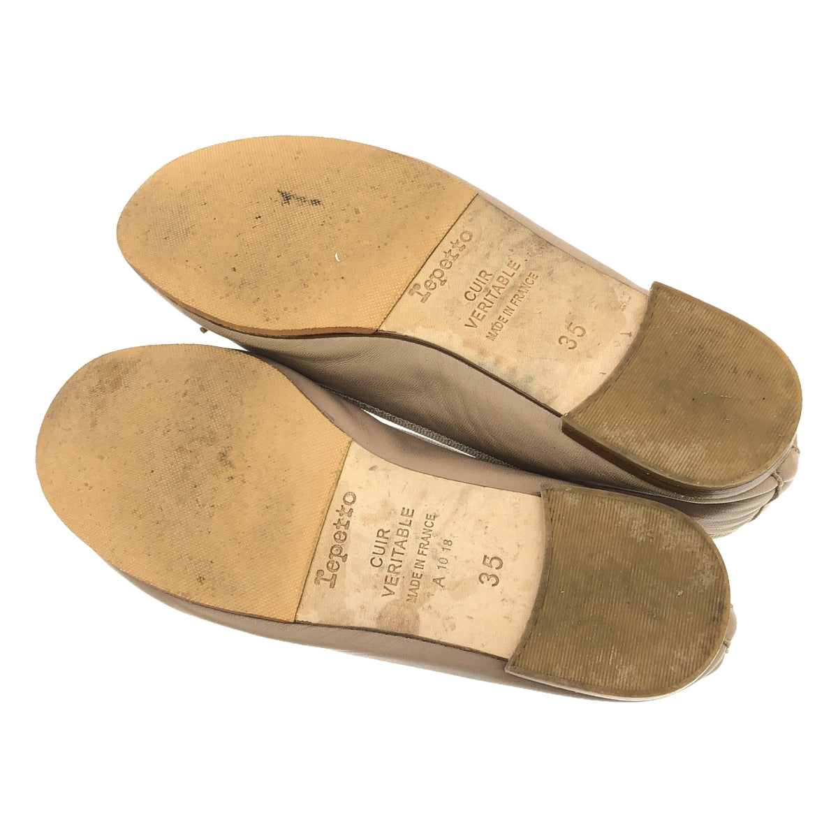 repetto / レペット | CENDRILLON フラット バレエシューズ | 35 | キャメル | レディース