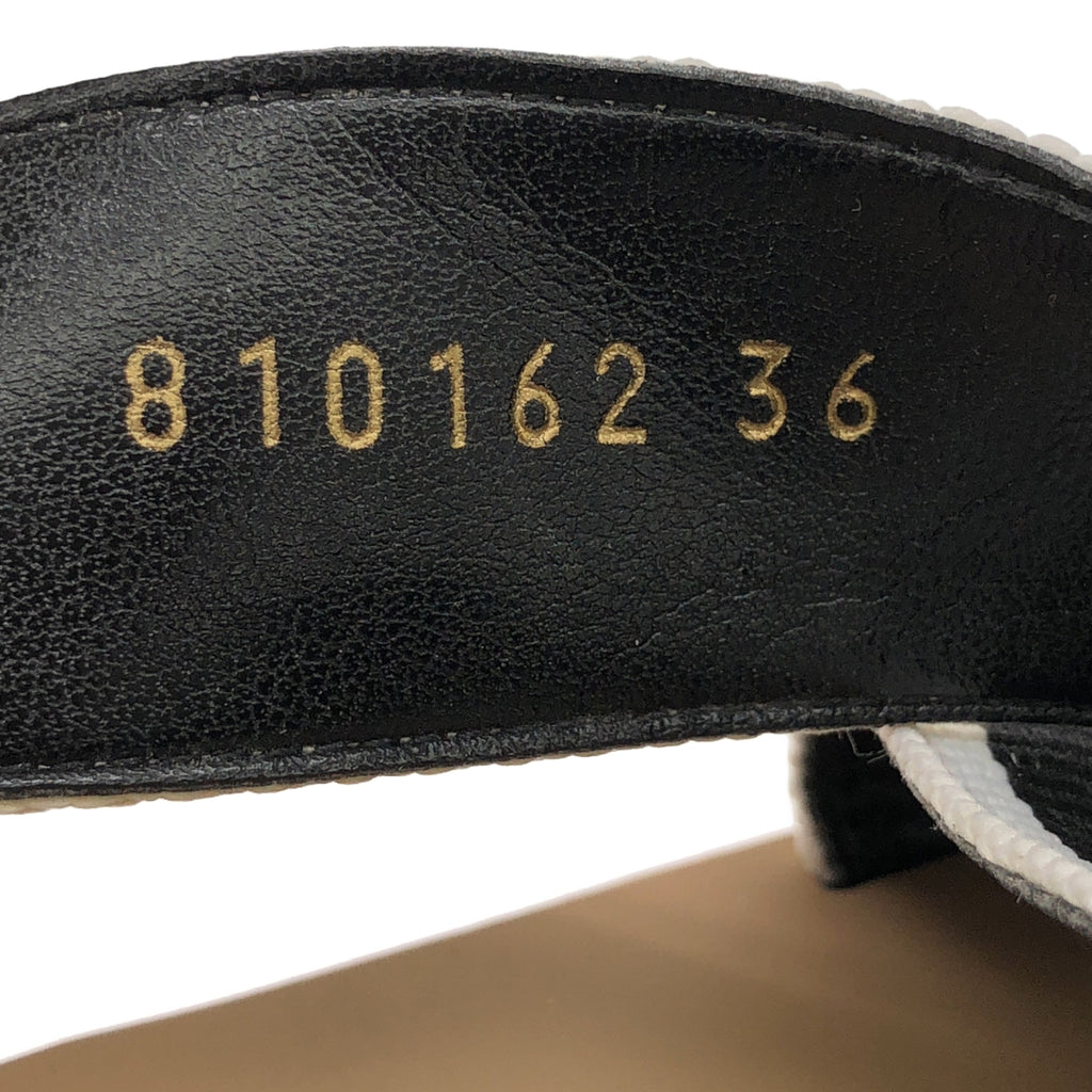 STELLA McCARTNEY / ステラマッカートニー | スニークエリス ストライプ プラットフォームサンダル | 36 | レディース